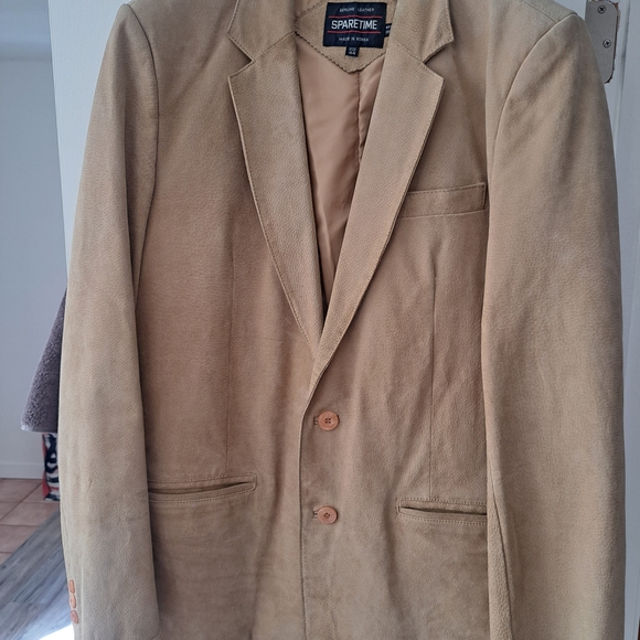 Tan Men's Blazer - Picture 1 of 3